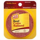 Kraft Oscar Mayer Compote Beef Cotto Salami, 8 Ounce -- 12 per case.