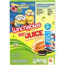 Lunchable Turkey and Cheddar Sub Sandwich with 100 Percent Juice, 0.637 Pound -- 8 per case.