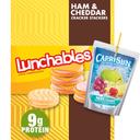 Lunchables Ham and Cheddar with Capri Sun Convenience Meal, 9.5 Fluid Ounce -- 8 per case