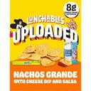 Lunchables Uploaded Nachos Cheese Dip Plus Salsa, 13.92 Ounce -- 6 per case