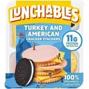 Lunchables Convenience Meals Turkey and American Cracker Stackers, 3.2 Ounce -- 16 per case