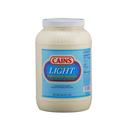 Cains Creamy Light Mayonnaise, 1 Gallon -- 4 per case.