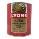Lyons Safari Chocolate Flavored Syrup, Number 10 Can -- 6 per case