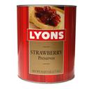 Lyons Strawberry Preserve, Number 10 Can -- 6 per case