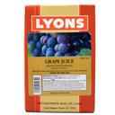 Lyons 100 Percent Grape Juice, 46 Fluid Ounce -- 12 per case