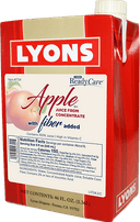 Lyons ReadyCare Apple Juice with Fiber, 46 Ounce -- 12 per case