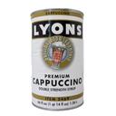 Lyons Premium Cappuccino Double Strength Shake Syrup, Number 5 Can -- 6 per case