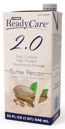 Lyons ReadyCare 2.0 Butter Pecan Nutritional Drink, 32 Ounce -- 12 per case