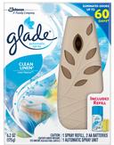 Glade Clean Linen Automatic Spray, 6.2 Ounce -- 4 per case.