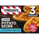 TGI Fridays Cheddar and Bacon Potato Skins, 8.5 Ounce -- 8 per case
