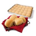 Bridgford Foods Heat and Serve Honey Wheat Roll, 1 Ounce -- 120 per case.
