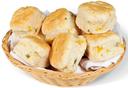 Bridgford Sliced Cheesy Jalapeno Biscuits -- 100 per case