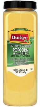 Durkee Butter Flavored Popcorn Seasoning, 37 Ounce -- 6 per case.