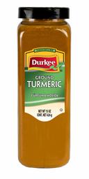 Durkee Ground Turmeric - 15 oz. container, 6 per case