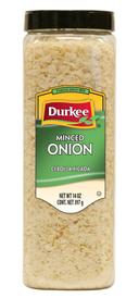 Durkee Minced Onion - 14 oz. container, 6 per case