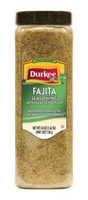 Durkee Fajita with MeatTenderizer Seasoning - 26 oz. container, 6 per case

