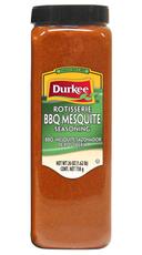Durkee BBQ Mesquite Rotisserie Seasoning - 26 oz. container, 6 per case