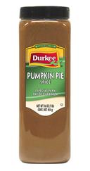Durkee Pumpkin Pie Spice - 16 oz. container, 6 per case