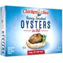 Chicken Of The Sea Smoked Oyster In Oil, 3.75 Ounce -- 18 cans per case.