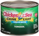Chicken Of The Sea Chunk Light Tongol Tuna in Springwater, 66.5 Ounce -- 6 per case.