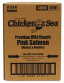 Chicken Of The Sea Premium Skinless and Boneless Pink Salmon Pouch, 3 Ounce -- 12 per case.