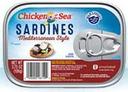 Chicken of the Sea Mediterranean Style Sardines, 3.75 Ounce -- 18 per case