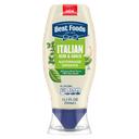 Best Foods Italian Herb and Garlic Mayonnaise Dressing, 11.5 Ounce -- 8 per case