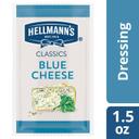 Hellmann's Classics Salad Dressing Portion Control Sachets Blue Cheese 1.5 oz, Pack of 102