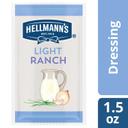 Hellmann's Light Ranch Salad Dressing Portion Control Pack, 1.5 Fluid Ounce -- 102 Per Case