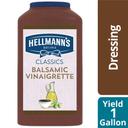 Hellmann's Classics Balsamic Vinaigrette Salad Dressing Jug, 1 gallon -- 4 per case