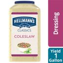 Single Hellmann's Coleslaw Salad Dressing Jug, 1 gallon