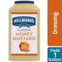 Hellmann's Classics Honey Mustard Salad Dressing Jug, 1 gallon -- 4 per case