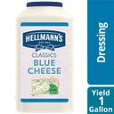 Hellmann's Classics Blue Cheese Salad Dressing Jug, 1 gallon -- 4 per case