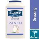 Hellmann's Classics Ranch Salad Dressing Jug, 1 gallon -- 4 per case