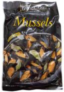 Oyster Bay Cooked in Shell Mussel, 1 Pound -- 10 per case