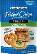 Pretzel Crisps Organic Original Pretzel Cracker, 9.35 Ounce -- 12 per case.