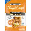 Snack Factory Cheddar Cheese Pretzel Crisps, 14 Ounce -- 12 per case