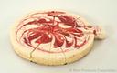Rich Jon Donaire Strawberry Swirl Cream Style Cheese Cake, 40 Ounce -- 6 per case.