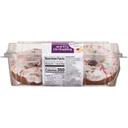 Our Specialty Treat Shop White Iced Sprinkled Cake Ring Donut - Clam Pack, 1.11 Pound -- 8 per case