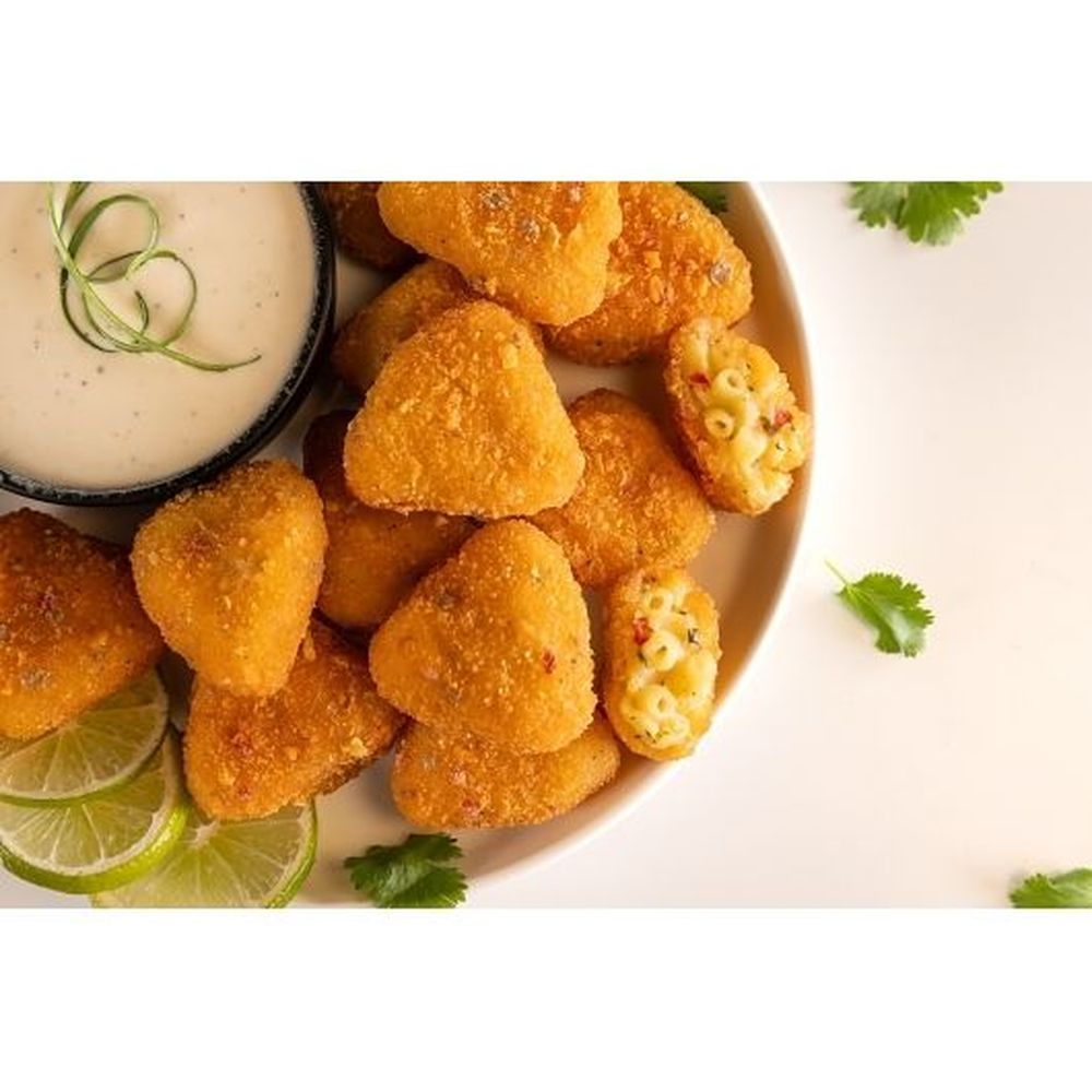 Freds Pepper Jack and Tequila Lime Mac and Cheese Bites, 2 Pound - 6 per case
