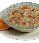 Campbells Ready To Serve Low Sodium Chicken Noodle Soup - 50 oz. can, 12 per case