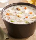 Campbells Frozen Condensed Cream of Potato Soup with Bacon - 4 lb. tray, 3 per case