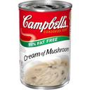 Campbells Fat Free Cream Of Mushroom Soup, 10.5 Ounce -- 12 per case