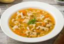 Campbell Signature Frozen Reduced Sodium Chicken Noodle Soup, 4 Pound -- 4 per case