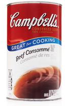 Campbells Beef Consomme Condensed Soup, 50 Ounce -- 12 per case
