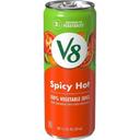 V8 Spicy Hot 100 Percent Vegetable Juice, 11.5 Fluid Ounce -- 12 per case
