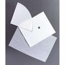 Disco Crepe Paper Shortening Fryer Filter Sheet without Hole, 16 3/8 x 18 3/8 inch -- 100 per case