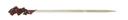 Continental Wood Expendable 4 inch Club Frill, 1000 per pack -- 10 packs per case.