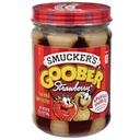 Smuckers Goober Peanut Butter and Strawberry Jelly Stripes, 18 Ounce -- 12 per case.