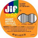 Jif To Go Peanut Butter Chocolate Flavored Spread, 1.1 Ounce -- 48 per case